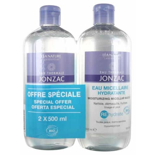 Jonzac duplo agua micelar hidratante  500 ml