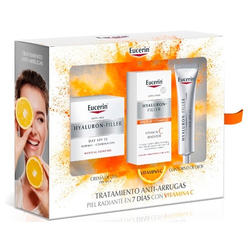 Eucerin cofre piel seca vit. c