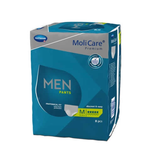 Braga incontinencia - molicare premium men pants (5 gotas t-m 8 u)