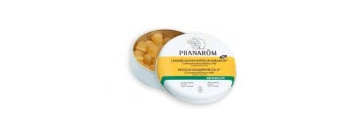 Pranarom aromagom caramelos emol.garganta  limon miel