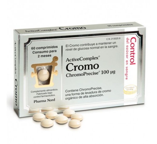 Activecomplex cromo 100 mcg (60 comprimidos)