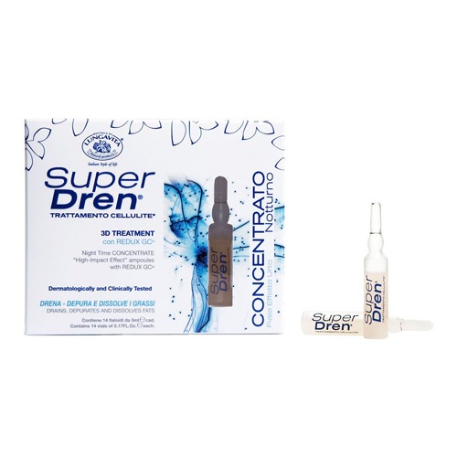 Super dren night concentrate ampoules 14x5ml sd08