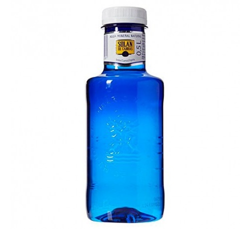 Agua solan de cabras 0,5 l azul