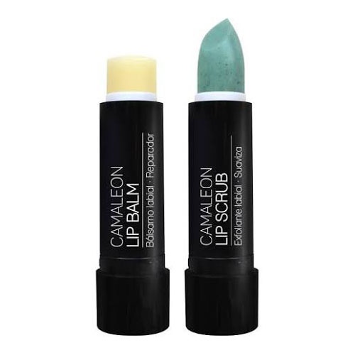 Kit reparador camaleon lip scrub lipbalm (4 g melon)