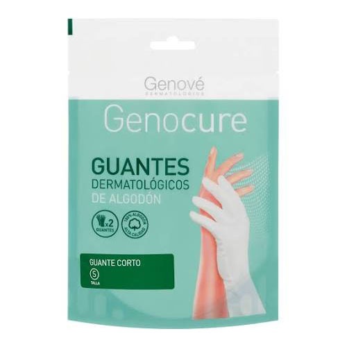 Guantes de algodon - genocure (dermatologico talla s)