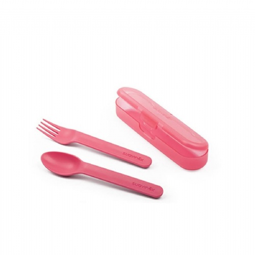 Set de cubiertos infantiles - suavinex (estuche niña)