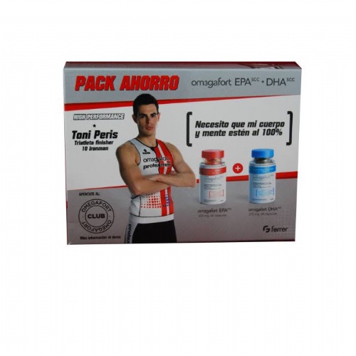 Pack ahorro omegafort 60+60