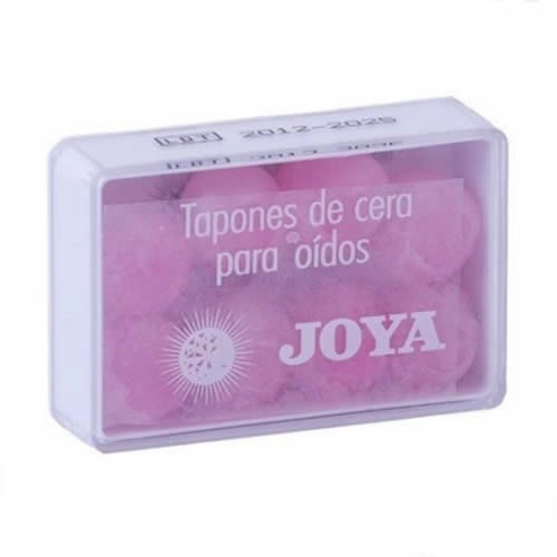 Tapones oidos cera c/ algodon - joya (18 tapones)