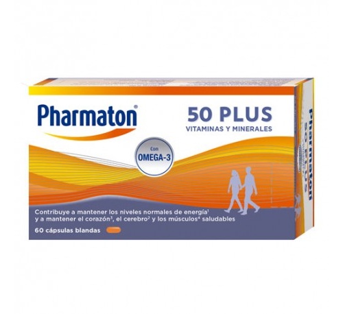 Pharmaton 50 plus (60 capsulas)