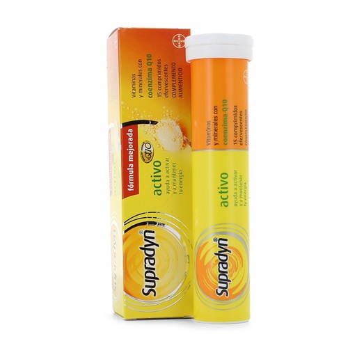 Supradyn activo (15 comprimidos efervescentes)