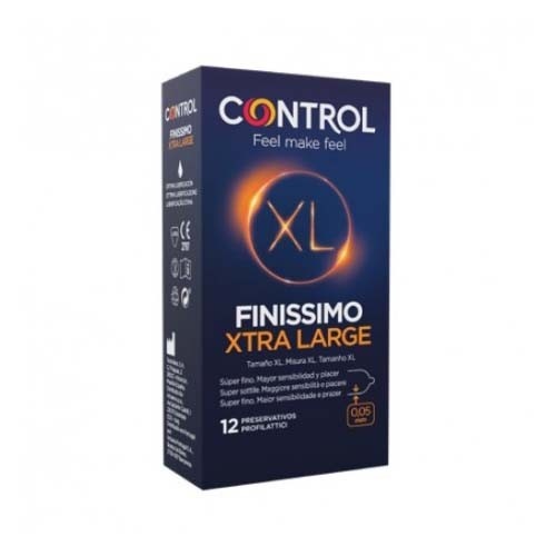 Control finissimo xl - preservativos (12 unidades)