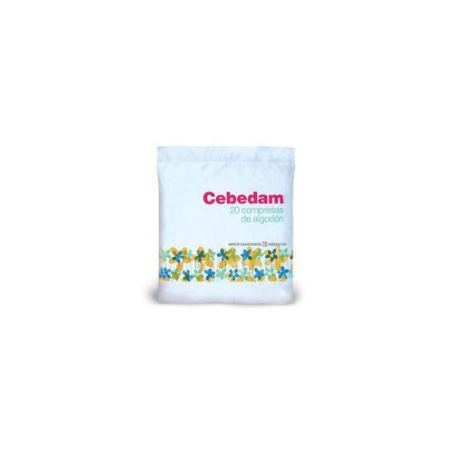 Cebedam compresas de algodon (20 unidades)