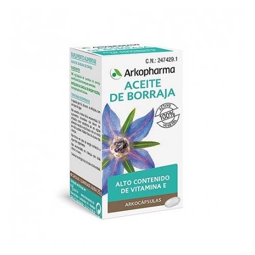 Borraja aceite arkopharma (50 capsulas)