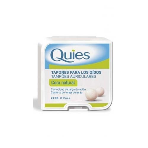 Tapones oidos cera antirruido - quies (16 unidades)