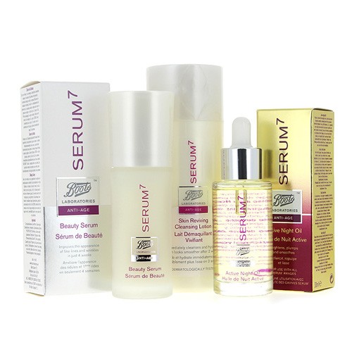 Boots laboratories serum7 antiage pack - aceite activo de noche +